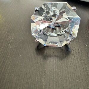 Crystal Faceted Paperweight